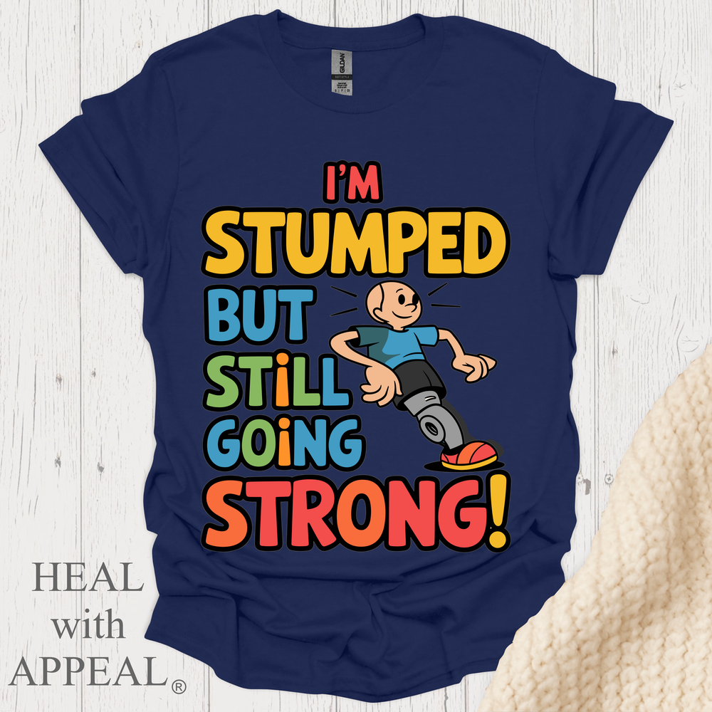 Im Stumped But V1 Print - Navy