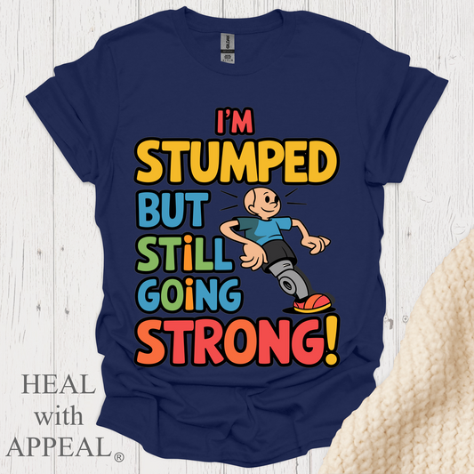 Im Stumped But V1 Print - Navy