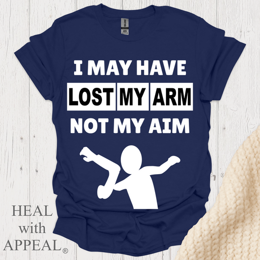I May Have Lost My Arm V1b - Navy