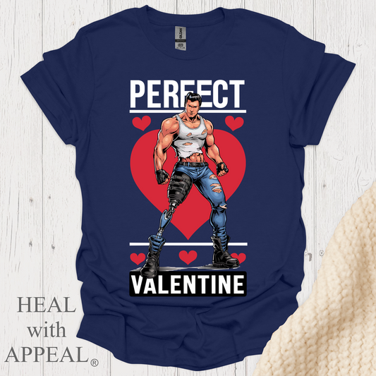 Perfect Valentine V4b Print - Navy