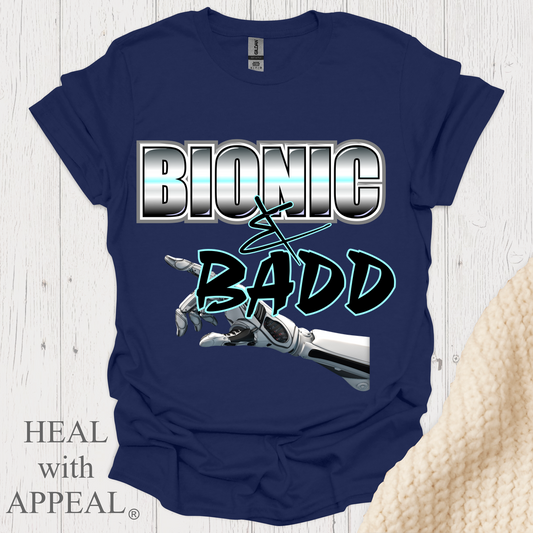 Bionic N Badd V2 Blk Shrt Print - Navy