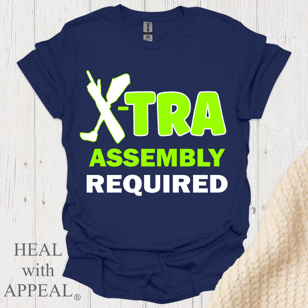 Extra Assembly Required V1 Print Wm - Navy