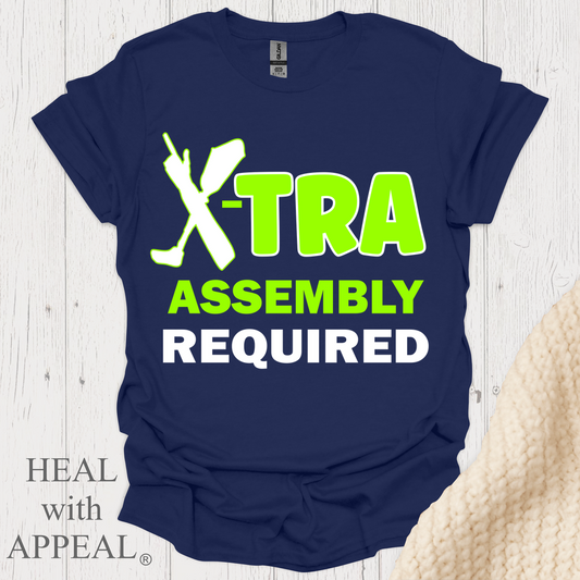 Extra Assembly Required V1 Print Wm - Navy