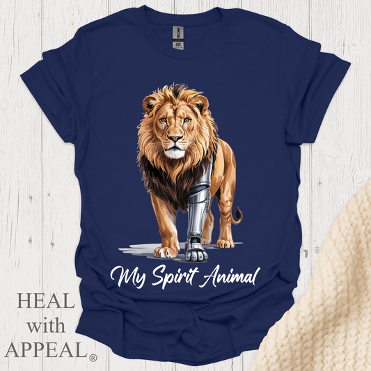 Lion Tee B - Navy