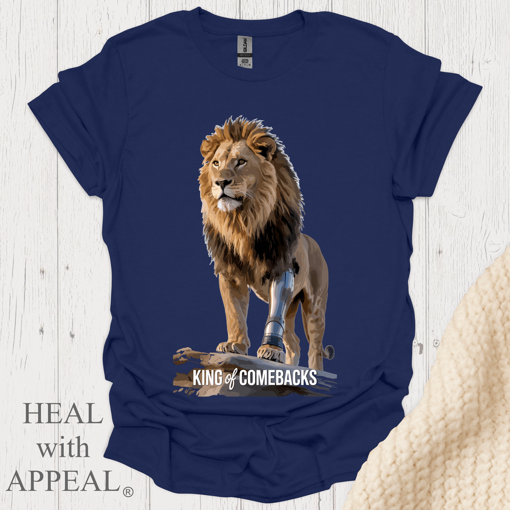 Lion Tee V2 - Navy