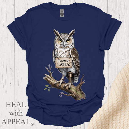 Owl Tee - Navy