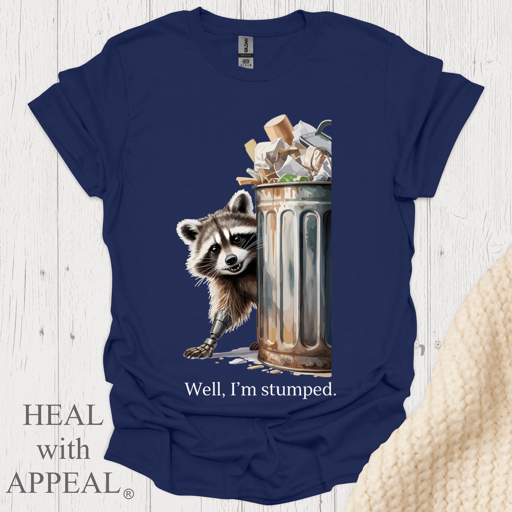 Raccioon Tee V2b - Navy