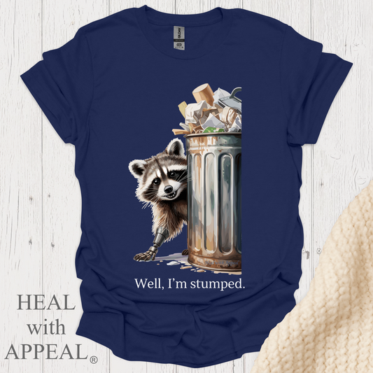 Raccioon Tee V2b - Navy