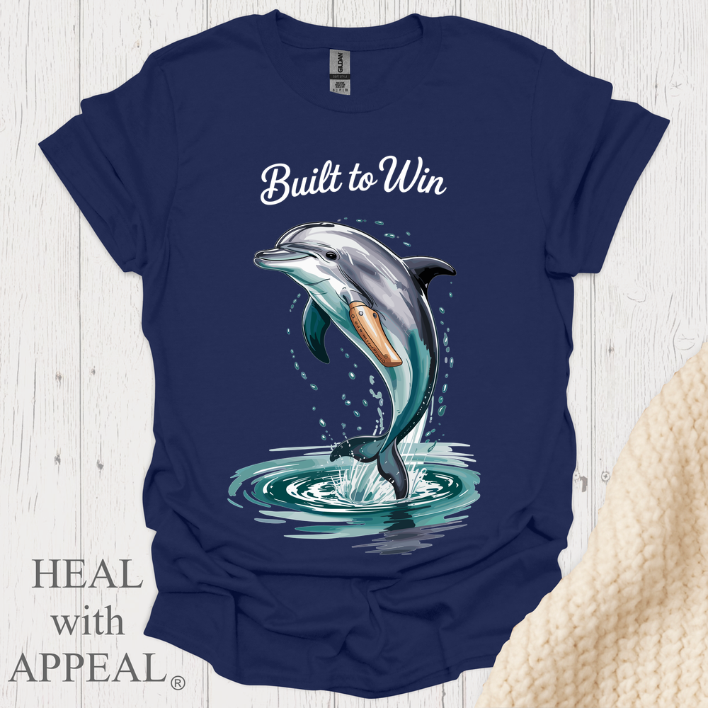 Dolphin Tee B - Navy