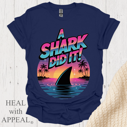 A Shark Did It V4 - Navy