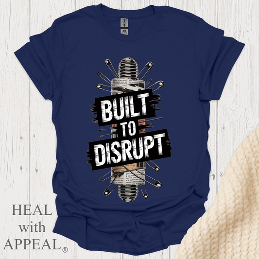 Built To Disrupt V3 - Navy