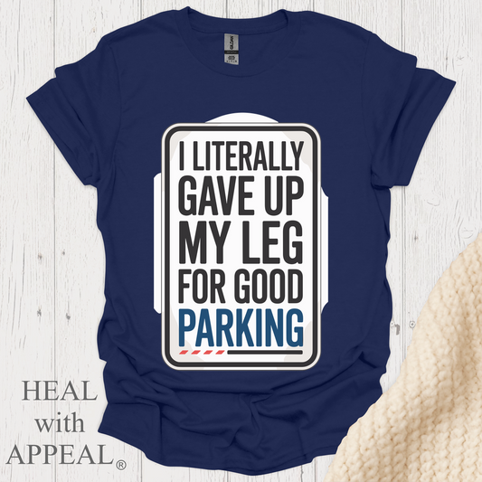 Literally Gave Up For Good Parking - Navy