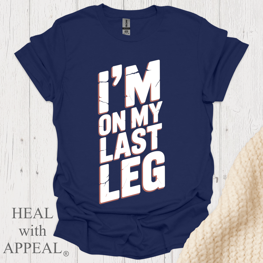 Im On My Last Leg V1b - Navy