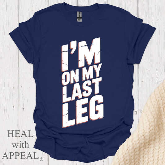 Im On My Last Leg V1b - Navy