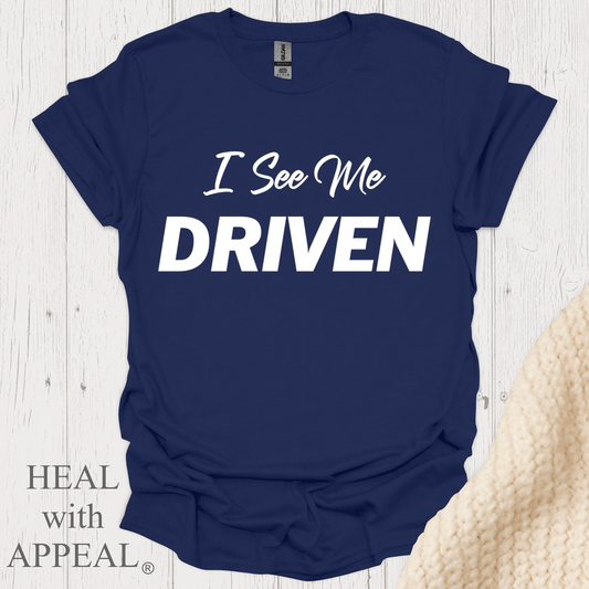 I See Me Driven V1 Blk Print - Navy