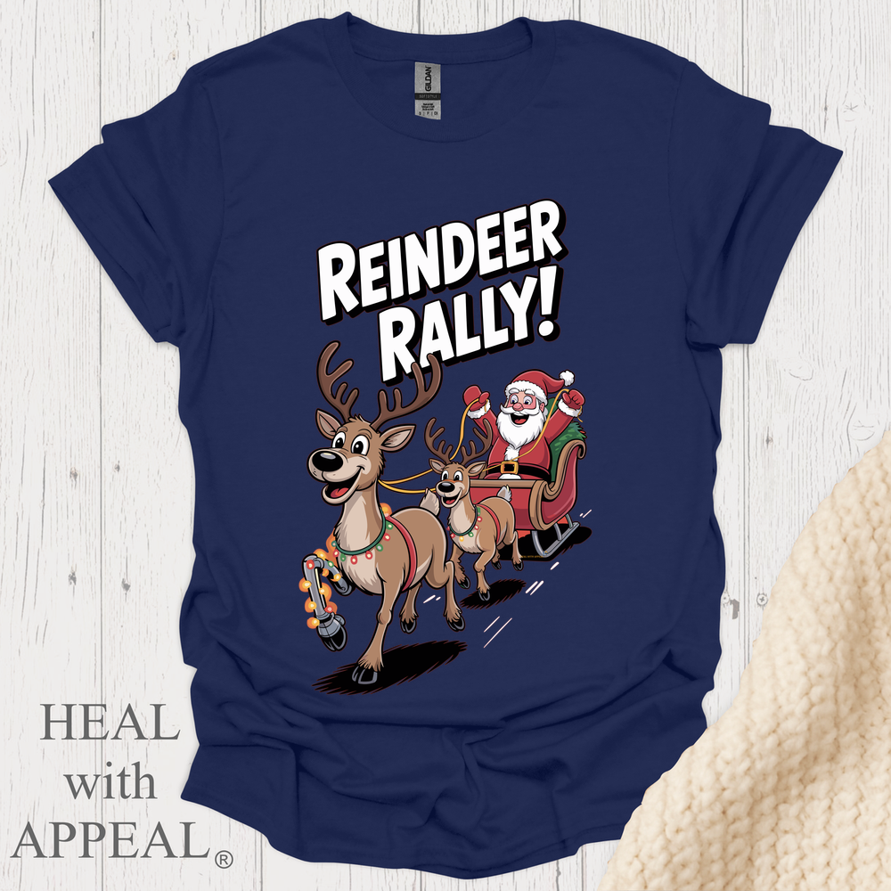 Reindeer Rally Leg V1 - Navy