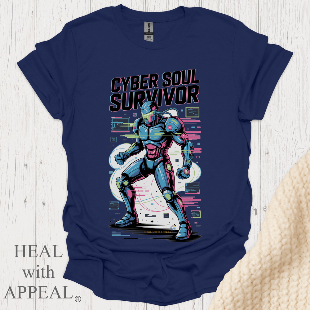 Soul Survior Cybertee V1 - Navy