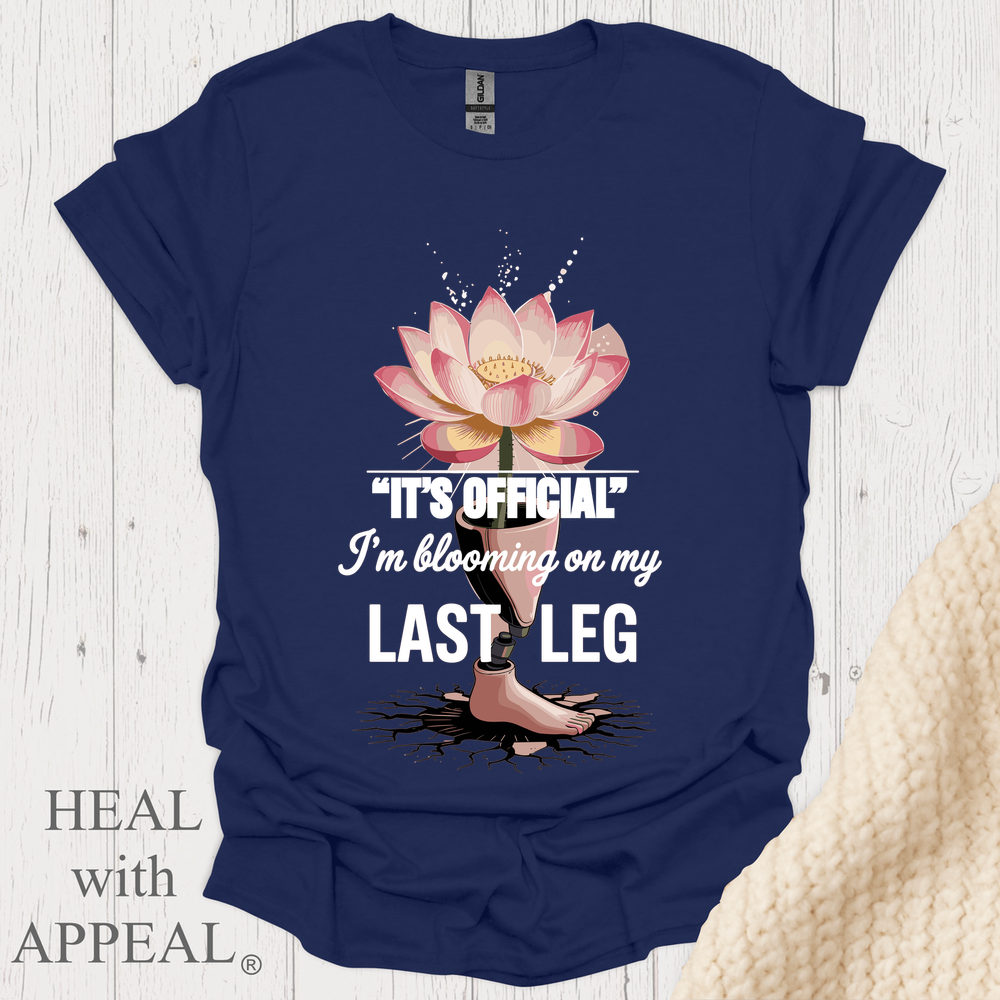 Blooming On My Last Leg V1b - Navy