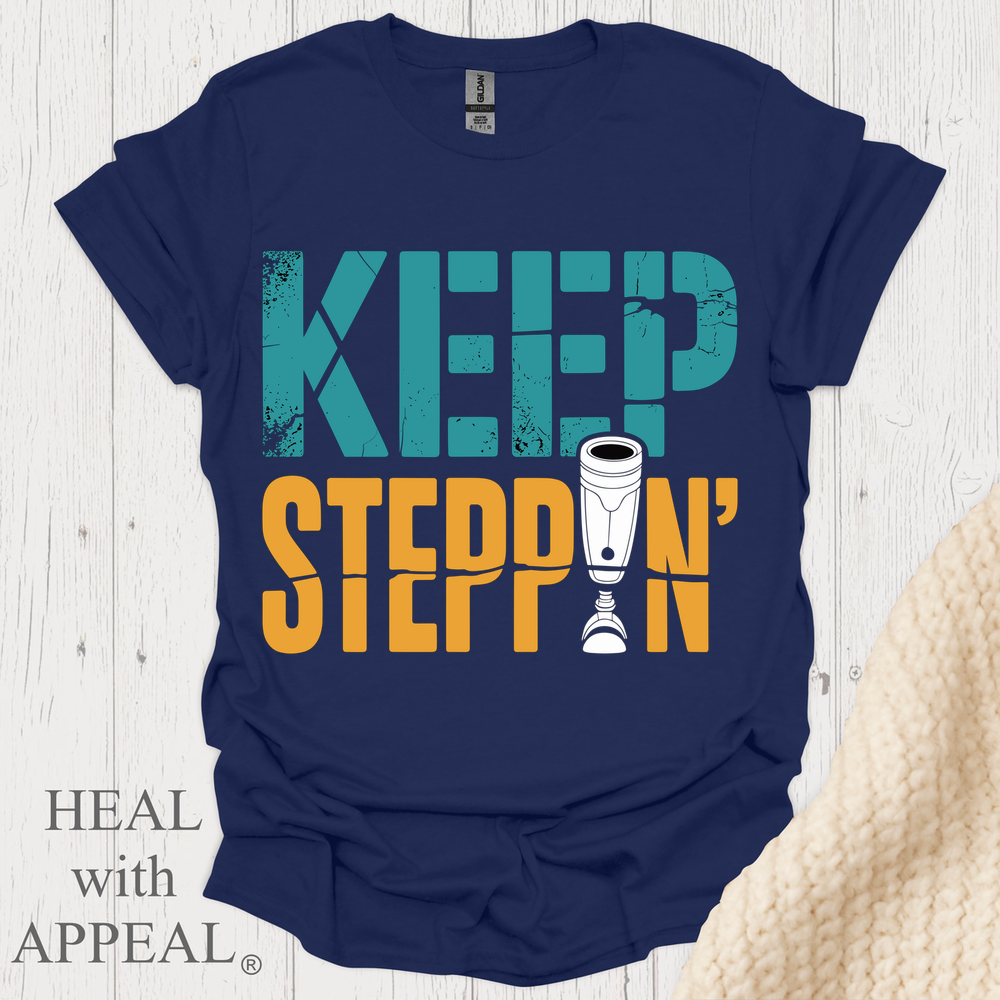 Keep Stepping V1 - Navy