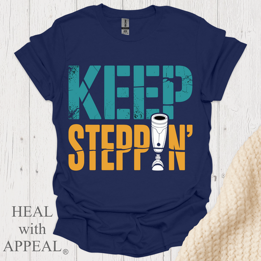 Keep Stepping V1 - Navy