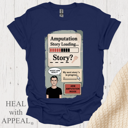 Arm Amputee Story V1 - Navy