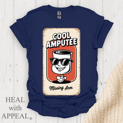 Arm Amputee Missing Left Arm V1 - Navy